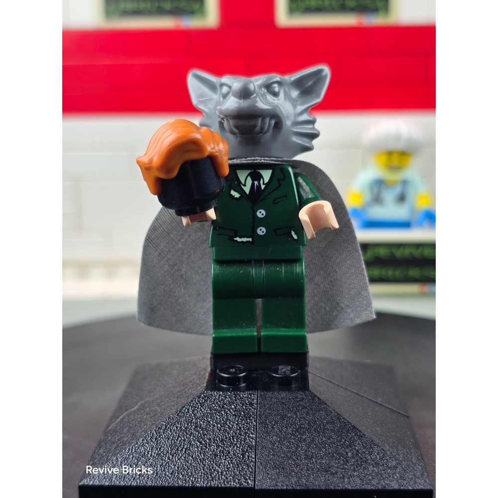 Lego Harry‎ Potter Minifigure Professor Lupin  Werewolf 4756 (hp062) Azkaban